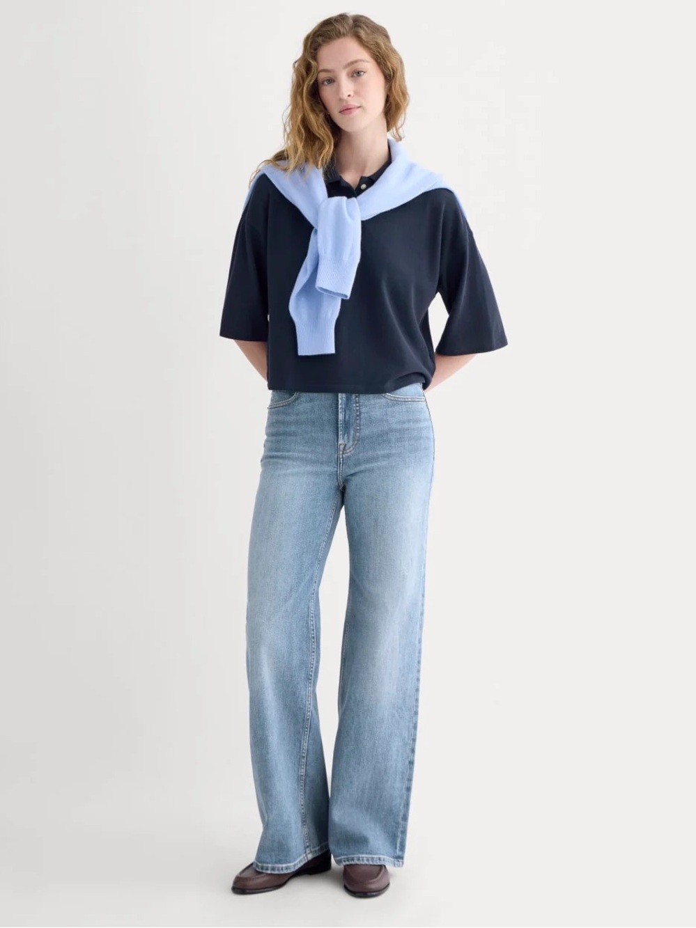 The Way-High® Sailor Jean 2.0 (27.5") - Light Indigo